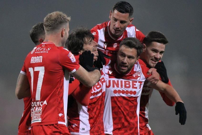 Dinamo a învins-o la scor de neprezentare pe Viitorul, scor 3-0. Sursă foto: Cristi Preda