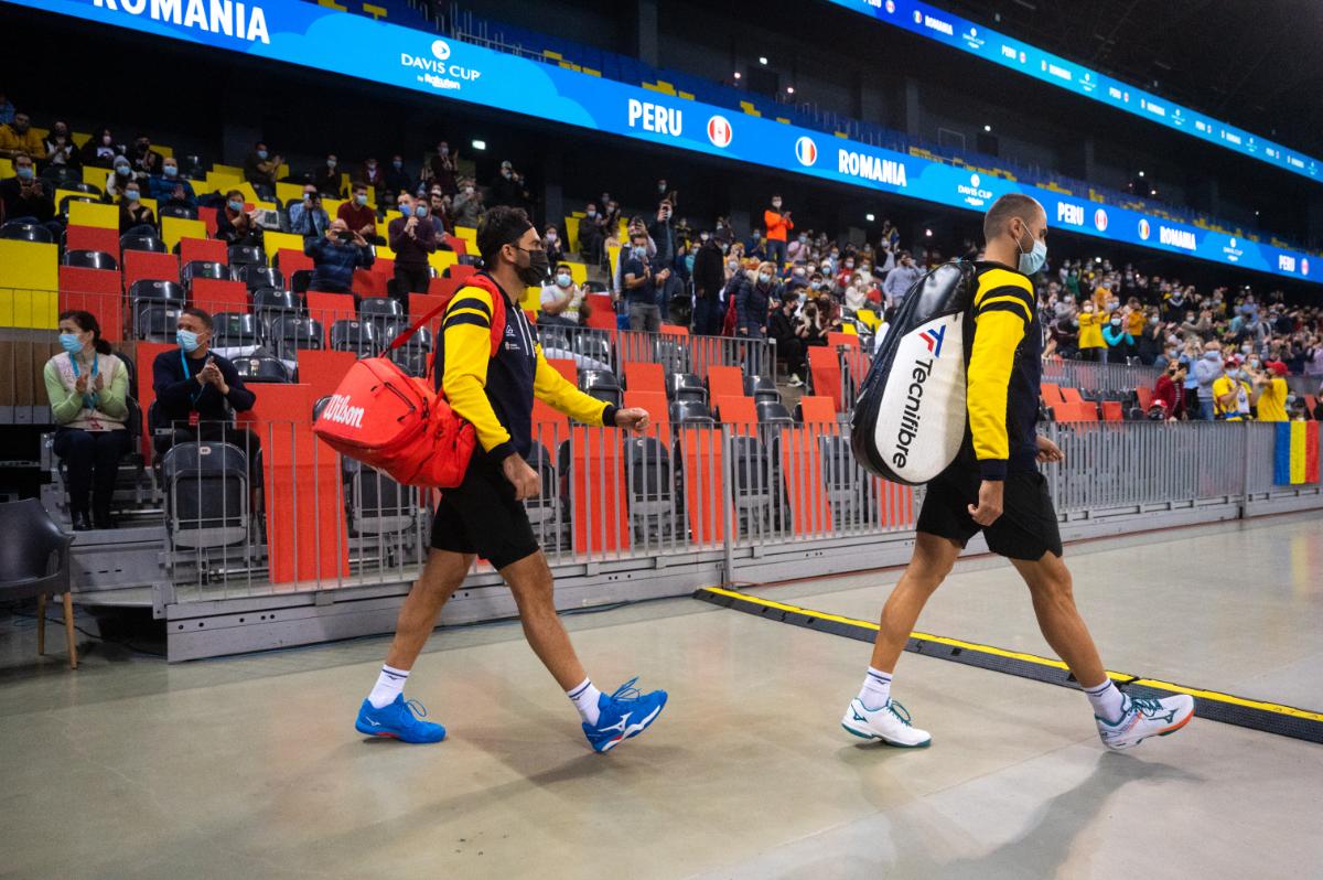 România - Peru: Tecău/Copil - Galdos/Huertas del Pino