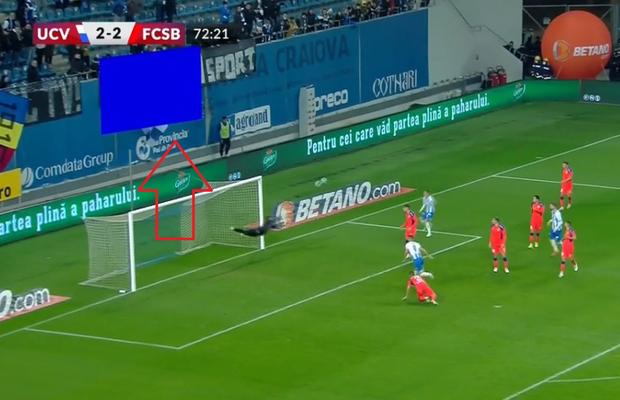 Mesaj anti-Digi Sport, blurat pe transmisiunea în direct » Derapaj vulgar al galeriei de la CSU Craiova