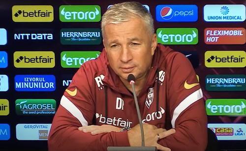 Dan Petrescu (53 de ani), antrenorul campioanei CFR Cluj, se teme și de înfruntarea cu „lanterna roșie” Academica Clinceni.