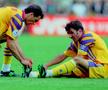 Imagine de arhivă cu Gică Hagi și Gică Popescu / Sursă foto: Imago Images