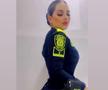 Polițista din stadion devenită virală și-a vopsit sânii în culorile echipei favorite și a pozat așa pe Instagram: „Oamenii mei frumoși, a ieșit soarele!”