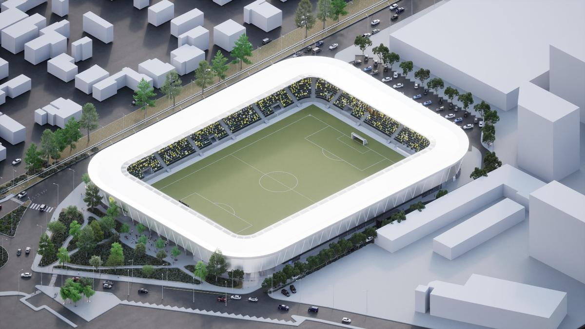 Noul stadion din Brașov