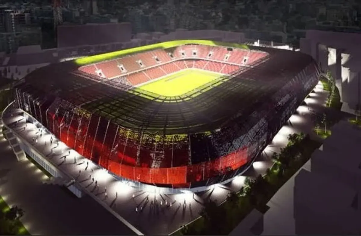 Macheta viitorului stadion Dinamo