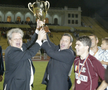 Apariție-surpriză la FCSB - Olympiakos » Fostul șef de la Rapid a venit la Arena Națională: „Am sânge vișiniu”