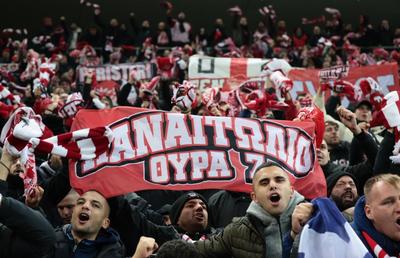 Mesaj politic împotriva statului Kosovo la FCSB - Olympiakos: „Nu vă predați”