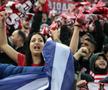 Fanii lui Olympiakos la meciul cu FCSB / Foto: Ionuț Iordache GSP