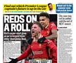 Daily Mail a subliniat forma extraordinară a „cormoranilor”: „«Roșiii» pe val”