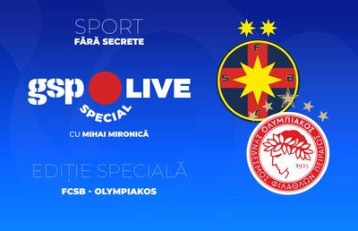 FCSB - Olympiakos » Campioana României caută încă o victorie în Europa League! Mihai Mironică analizează la GSP Live Special cu Raul Rusescu și Alberto Boțoghină