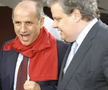 Apariție-surpriză la FCSB - Olympiakos » Fostul șef de la Rapid a venit la Arena Națională: „Am sânge vișiniu”