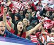 Fanii lui Olympiakos la meciul cu FCSB / Foto: Ionuț Iordache GSP