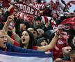 Fanii lui Olympiakos la meciul cu FCSB / Foto: Ionuț Iordache GSP