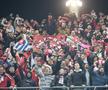 Fanii lui Olympiakos la meciul cu FCSB / Foto: Ionuț Iordache GSP