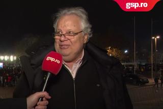 Apariție-surpriză la FCSB - Olympiakos » Fostul șef de la Rapid a venit la Arena Națională: „Am sânge vișiniu”