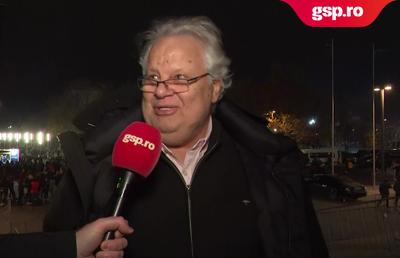 Apariție-surpriză la FCSB - Olympiakos » Fostul șef de la Rapid a venit la Arena Națională: „Am sânge vișiniu”