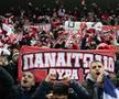 Fanii lui Olympiakos la meciul cu FCSB / Foto: Ionuț Iordache GSP