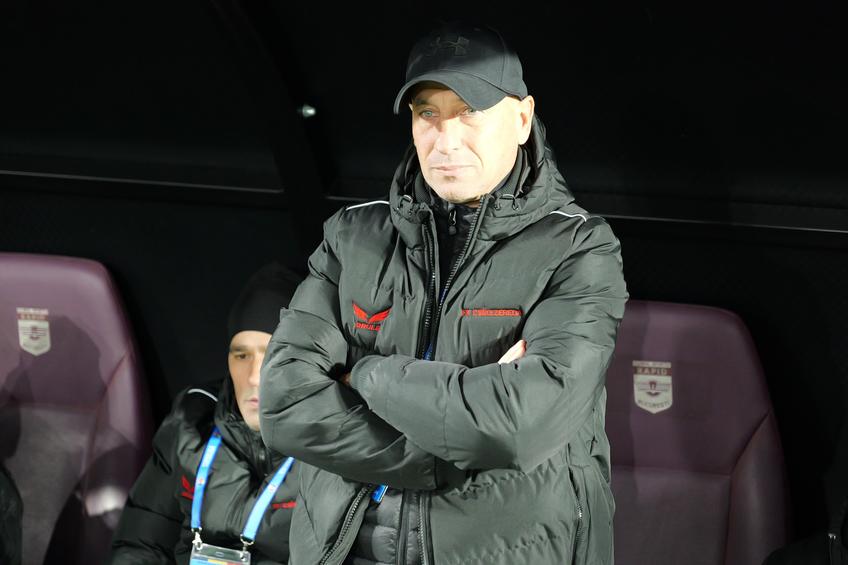Robert Ilyeș în Rapid - Csikszereda / Foto: Andrei Furnigă (GSP)
