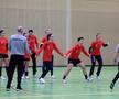 Exerciţiu inedit la antrenamentul oficial al României FOTO: Ionuţ Iordache (GSP)