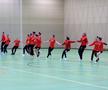Exerciţiu inedit la antrenamentul oficial al României FOTO: Ionuţ Iordache (GSP)