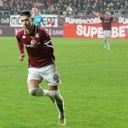 Alexandru Dobre în Rapid - Csikszereda, 28 noiembrie 2025/ foto Andre Furnigă (GSP)