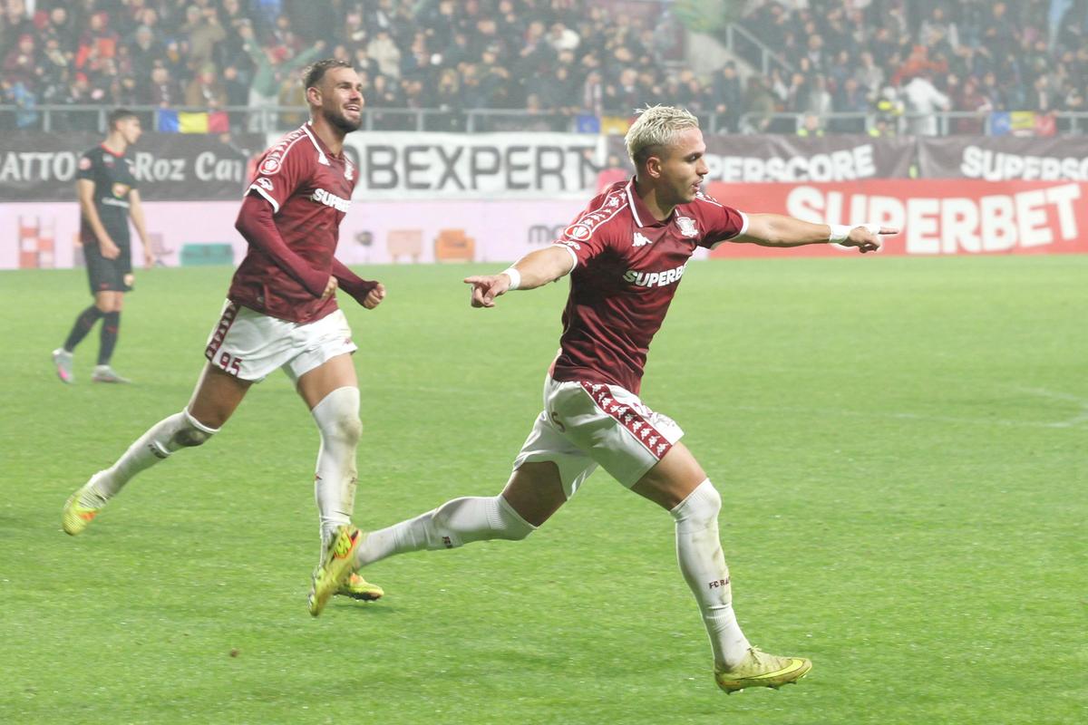 Marian Aioani, „assist” la primul gol din Rapid - Csikszereda! Revanșa portarului după gafa din Gruia