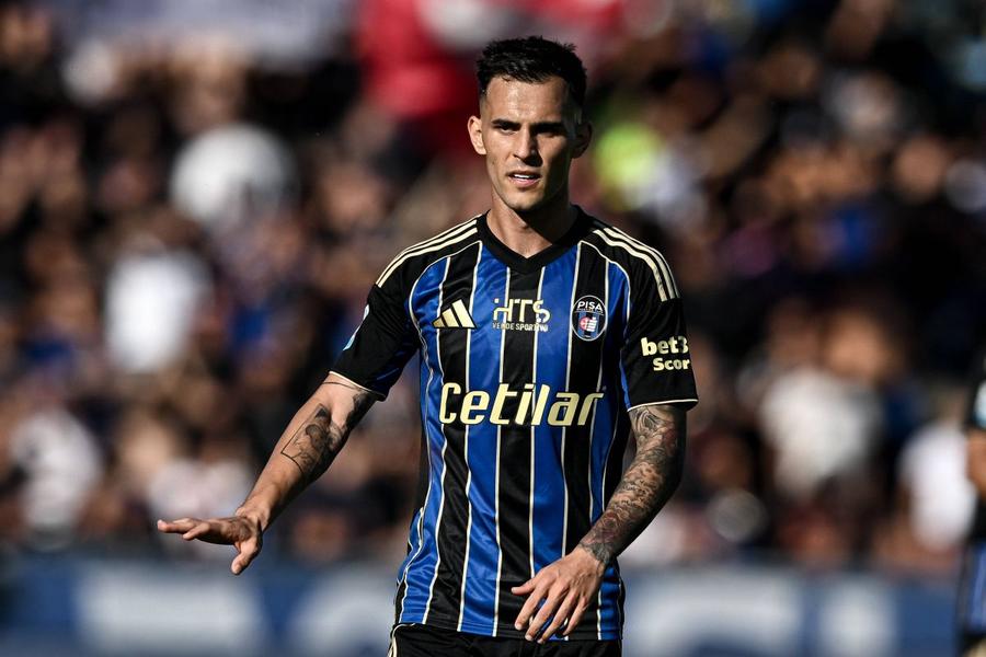 Marius Marin este la al nouălea sezon la Pisa, pentru care a jucat 254 de meciuri, reușind 7 goluri și 12 assisturi / Foto: Imago Marius Marin în La Liga?! Sevilla respinge ferm varianta