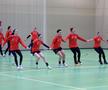 Exerciţiu inedit la antrenamentul oficial al României FOTO: Ionuţ Iordache (GSP)