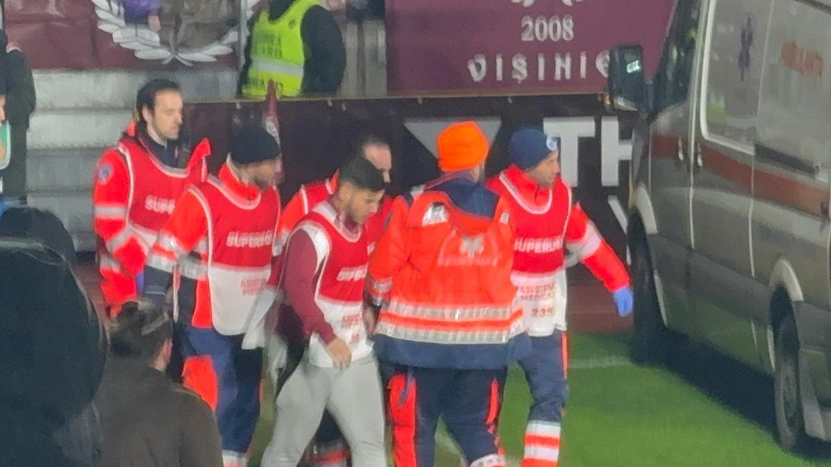 Unui spectator i s-a făcut rău în timpul meciului Rapid - Csikszereda