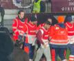 Unui spectator i s-a făcut rău în timpul meciului Rapid - Csikszereda