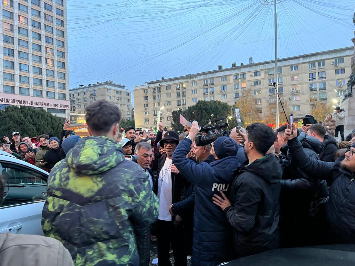 Ronaldinho a ajuns la Iași pentru meciul demonstrativ