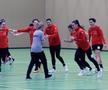 Exerciţiu inedit la antrenamentul oficial al României FOTO: Ionuţ Iordache (GSP)