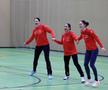 Exerciţiu inedit la antrenamentul oficial al României FOTO: Ionuţ Iordache (GSP)