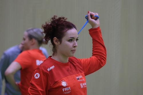 Alicia Gogîrlă / Imagini de la antrenamentul oficial al României dinaintea meciului cu Japonia FOTO: Ionuţ Iordache (GSP)