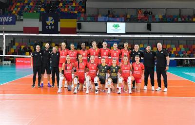 Volei Alba Blaj a debutat în grupele Ligii Campionilor cu o înfrângere în fața finalistei de anul trecut