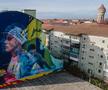 Mural David Popovici în Timișoara / foto: asociatia-edit.ro