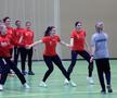 Exerciţiu inedit la antrenamentul oficial al României FOTO: Ionuţ Iordache (GSP)