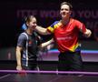 Iulian Chiriță și Anna Hursey/Foto: Facebook (Federația Română de Tenis de Masă)
