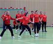 Exerciţiu inedit la antrenamentul oficial al României FOTO: Ionuţ Iordache (GSP)