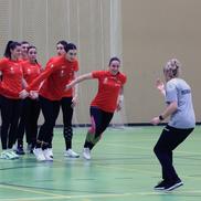 Exerciţiu inedit la antrenamentul oficial al României FOTO: Ionuţ Iordache (GSP)