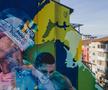 Mural David Popovici în Timișoara / asociatia-edit.ro