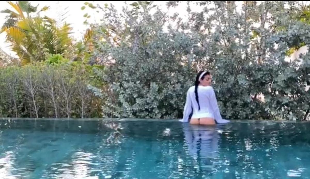 VIDEO + FOTO Georgina Rodriguez, partenera lui Cristiano Ronaldo, filmare provocatoare în vacanța din Dubai. Peste 6 milioane de aprecieri pe Instagram!
