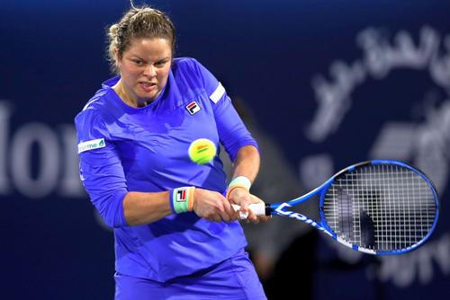 Kim Clijsters, la turneul din Dubai, în februarie 2020 // foto: Guliver/gettyimages