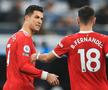 Cristiano Ronaldo (36 de ani) a fost criticat pentru atitudinea avută la finalul remizei obținute de Manchester United, scor 1-1, în deplasarea de la Newcastle.
