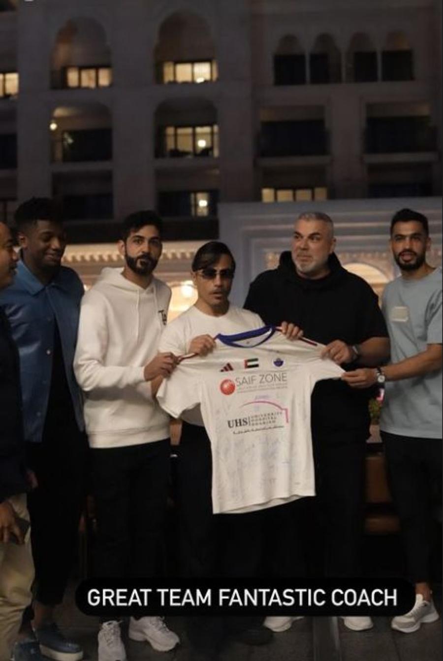 Cosmin Olăroiu, complimentat de Salt Bae Ce vedetă internațională a postat pe Instagram o poză cu Cosmin Olăroiu: „Un antrenor fantastic!”
