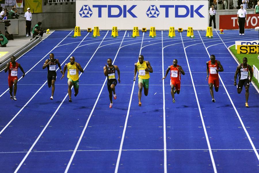Usain Bolt în cursa de 100 m de la Berlin FOTO Imago Images Usain Bolt face o predicție istorică: „Acel record va fi mai greu de bătut, fiindcă a fost cursa perfectă”