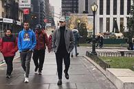 Îl recunoști? Suspendat 6 luni din fotbalul românesc, a plecat la New York și și-a schimbat radical look-ul