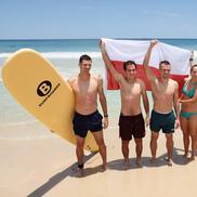 Echipa Poloniei la surf FOTO Guliver/GettyImages