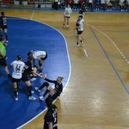 HC Zalău - CSM Târgu Jiu, meci spectaculos în Liga Florilor // foto: Facebook HC Zalău