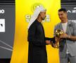 Cristiano Ronaldo a primit două trofee la gala Globe Soccer Awards de la Dubai / Foto: X