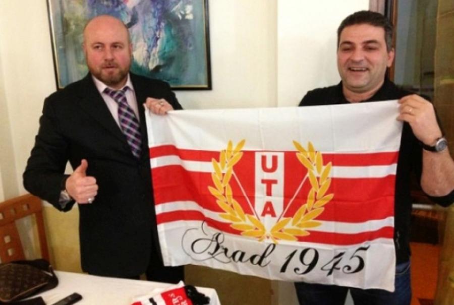 Giovanni Catanzariti, în dreapta, alături de Adrian Marțian Dan Șucu la Genoa, o enigmă! Dar cum s-au descurcat italienii care au preluat echipe din România? 3 cazuri celebre și un numitor comun: cluburi de tradiție puse pe butuci!